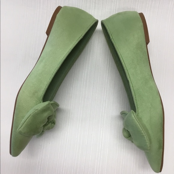 Bamboo Soft Green Flats - Picture 4 of 6